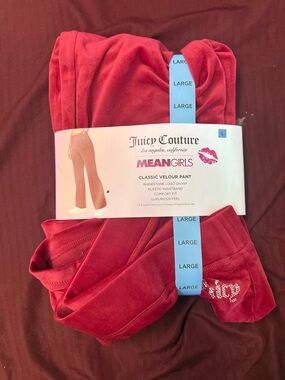 Juicy Couture Classic Velour Pants - Deep Pink